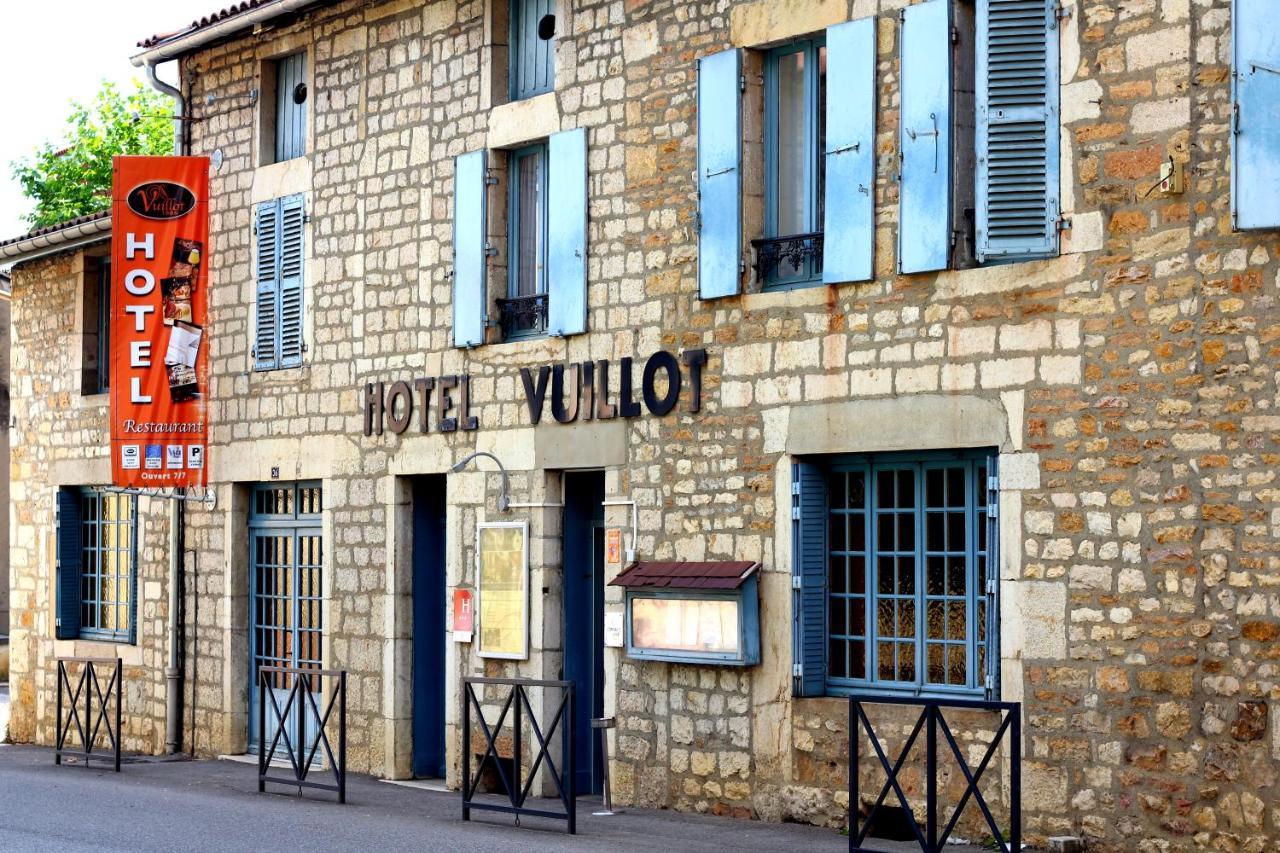 Logis Hotel Restaurant & Pizzeria Vuillot Cuiseaux エクステリア 写真
